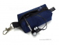 Preview: Schlüsselanhänger Minitasche dunkelBLAU marineblau, boxybag, handmade BuntMixxDESIGN